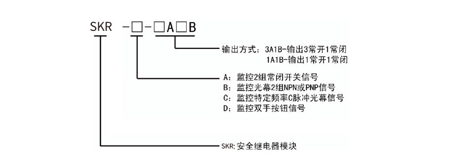 光柵控制器型號說明 光柵控制器型號說明